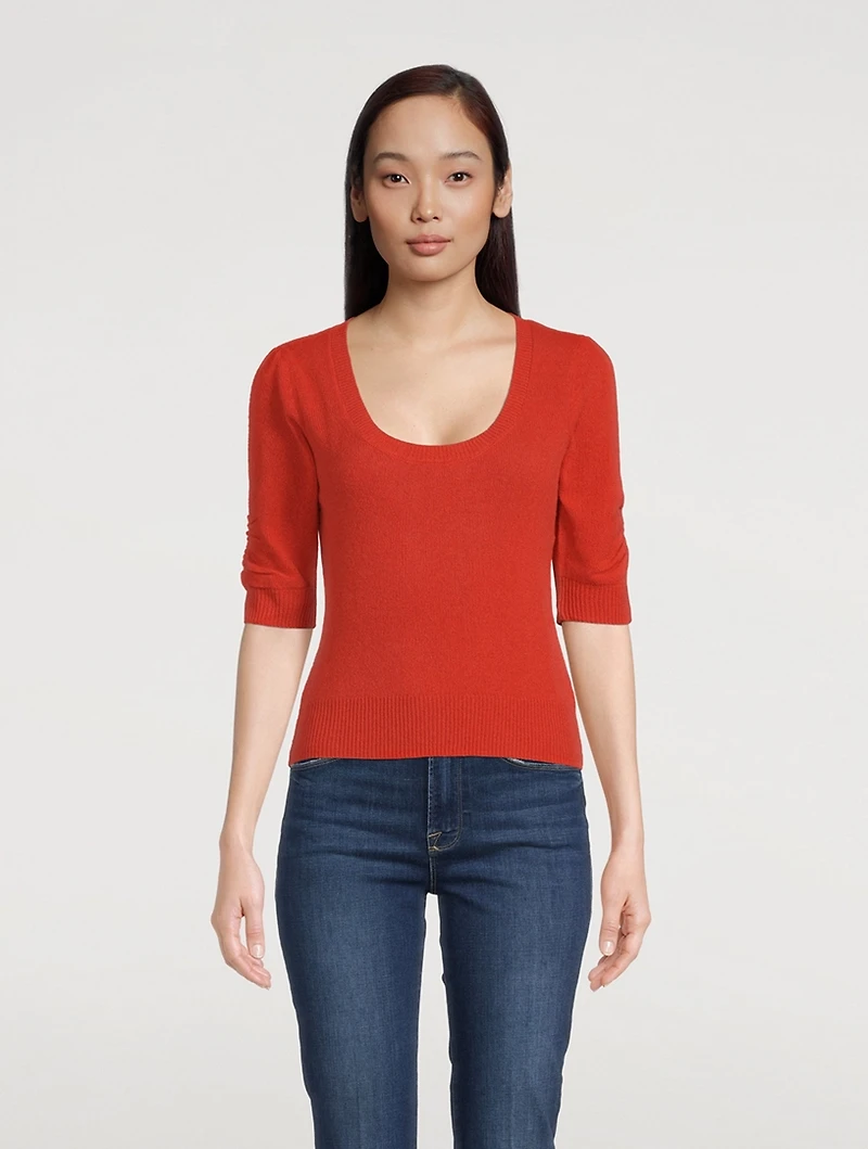 Scoopneck Cashmere Sweater