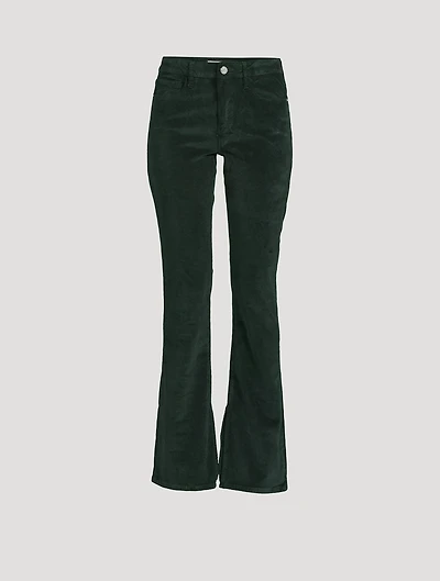 Le Mini Bootcut Corduroy Trousers