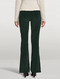 Le Mini Bootcut Corduroy Trousers