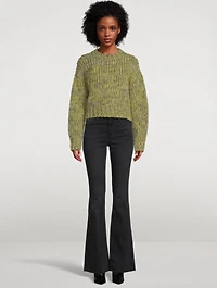 Marl Cropped Sweater