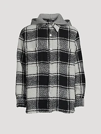 Wool Flannel Hoodie