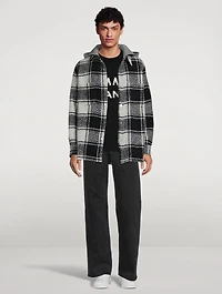 Wool Flannel Hoodie