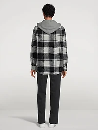Wool Flannel Hoodie