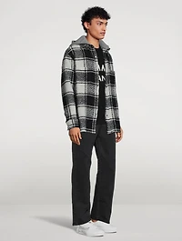 Wool Flannel Hoodie