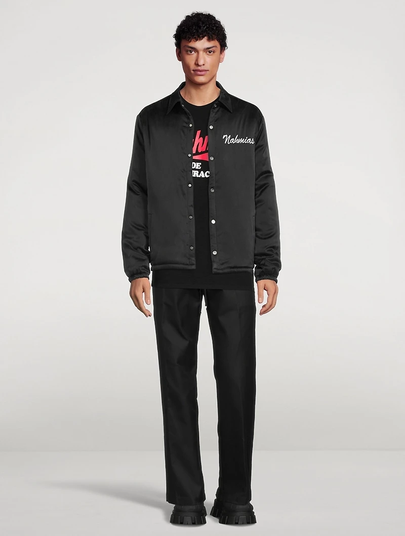 Summerland Rainbow Silk Windbreaker Jacket