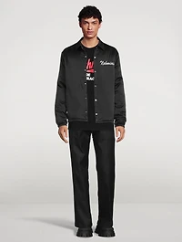 Summerland Rainbow Silk Windbreaker Jacket