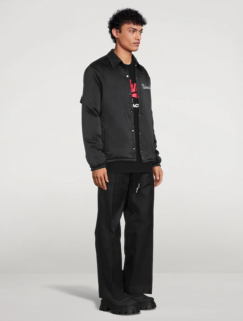 Summerland Rainbow Silk Windbreaker Jacket