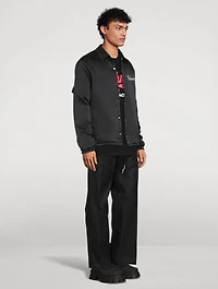 Summerland Rainbow Silk Windbreaker Jacket