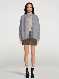 Corduroy Mini Skirt