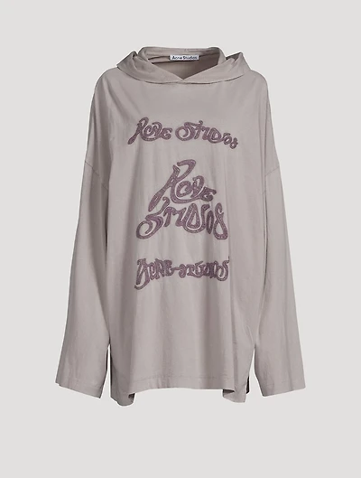 Embroidered Logo Hoodie