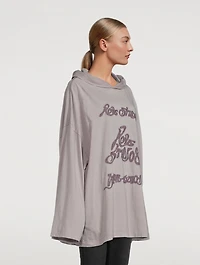 Embroidered Logo Hoodie