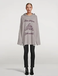 Embroidered Logo Hoodie