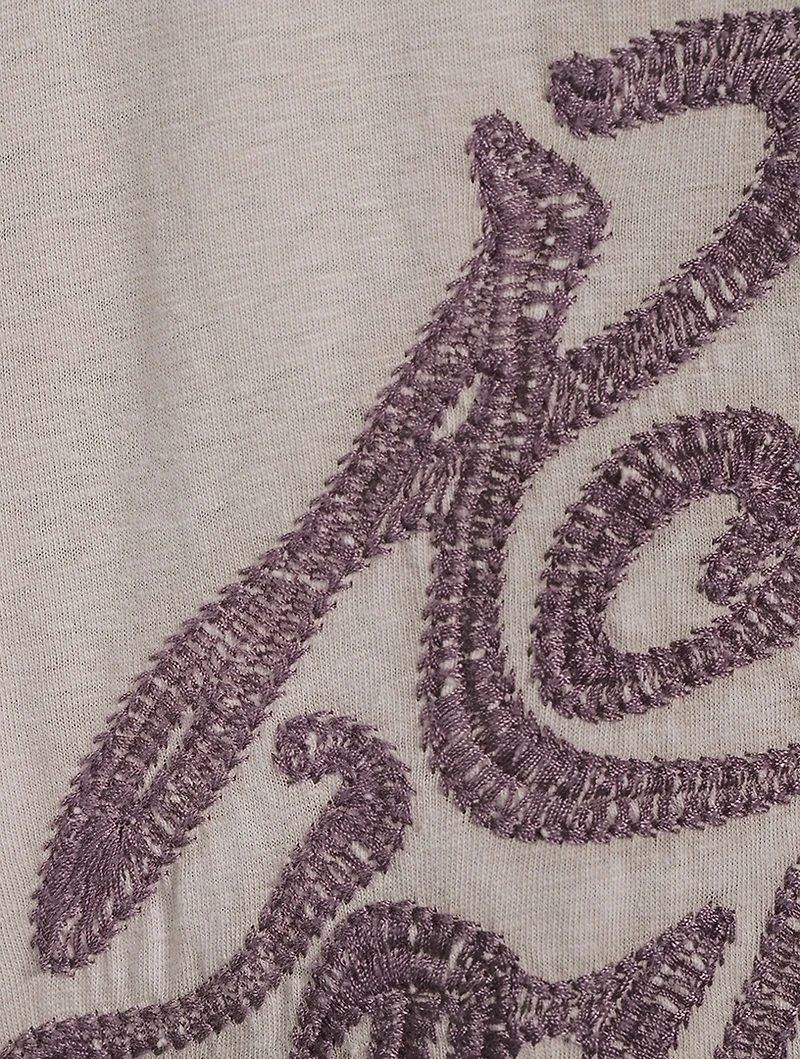 Embroidered Logo Hoodie