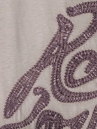 Embroidered Logo Hoodie