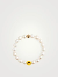 Pearl Smiley Bracelet