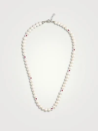 Heart Pearl Necklace