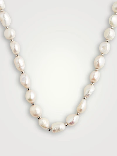 Baroque Pearl Choker Necklace