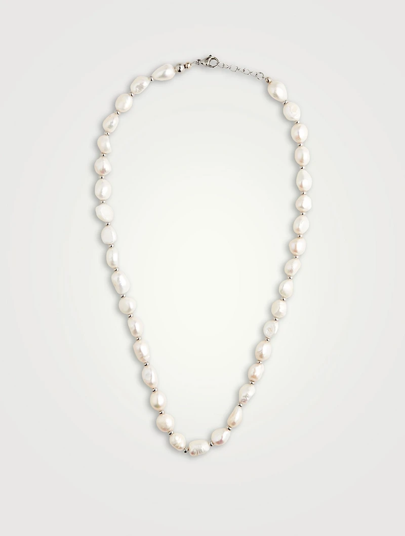 Baroque Pearl Choker Necklace