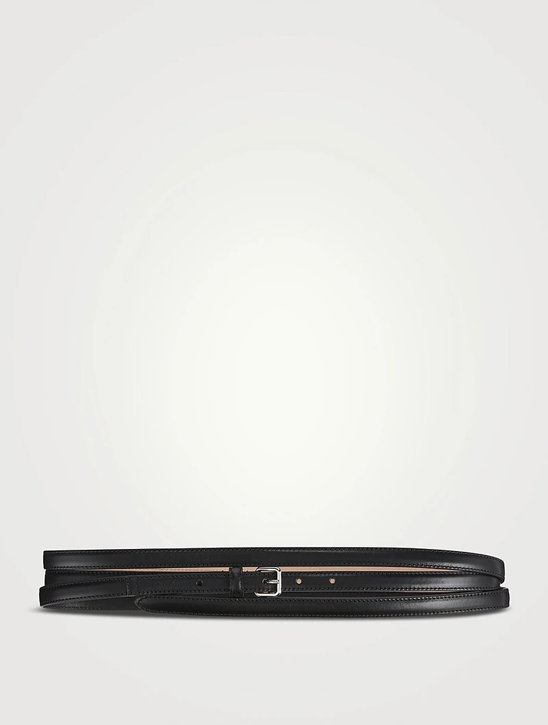 Multi Strap Leather Belt