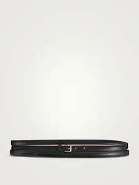 Multi Strap Leather Belt