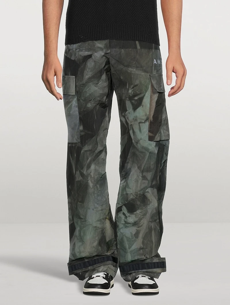 Crinkle Nylon Pant