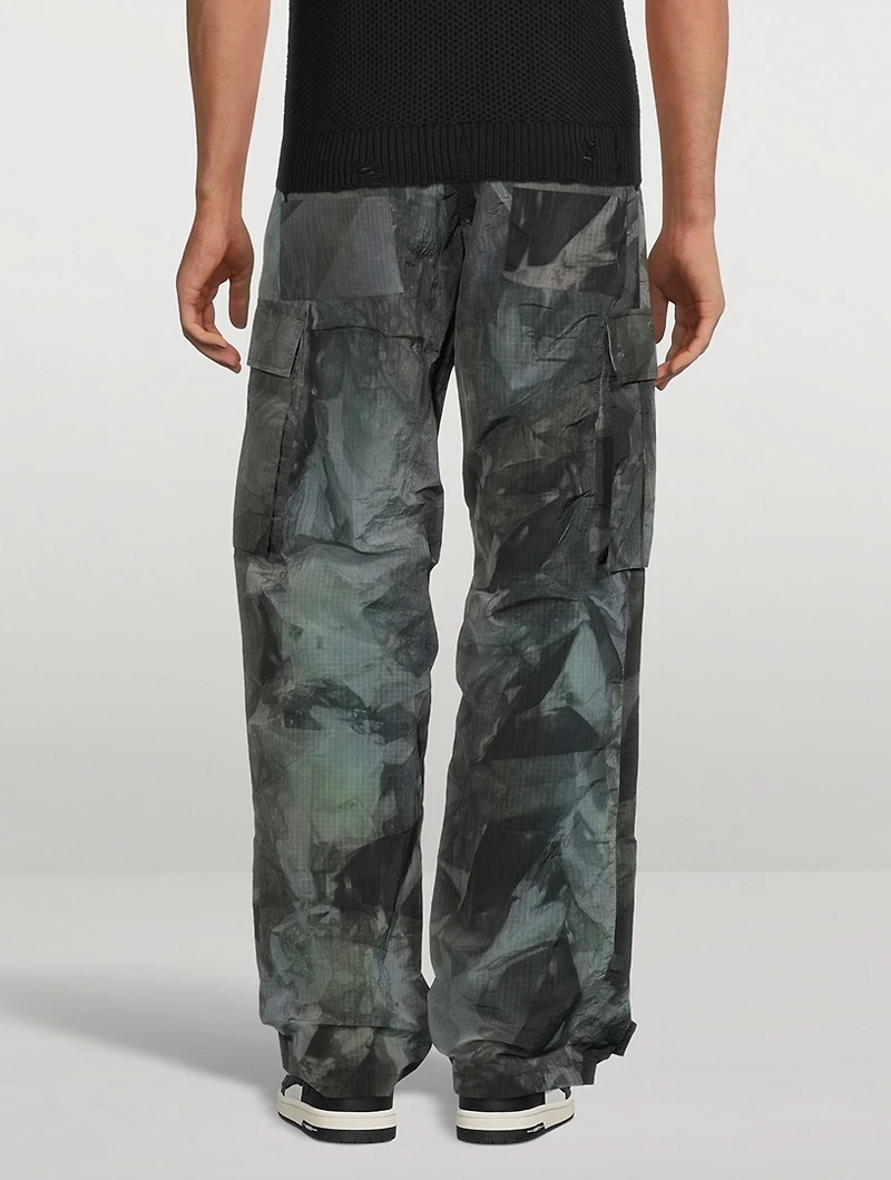 Crinkle Nylon Pant