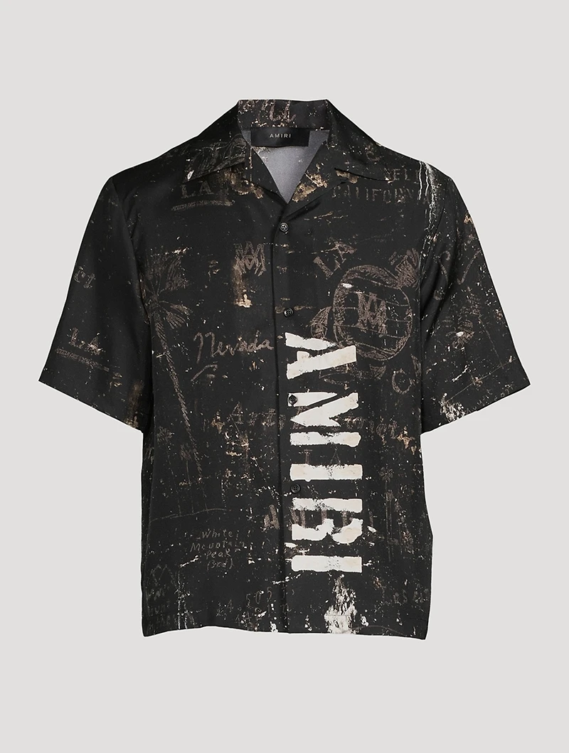Army Stencil Camp Shirt