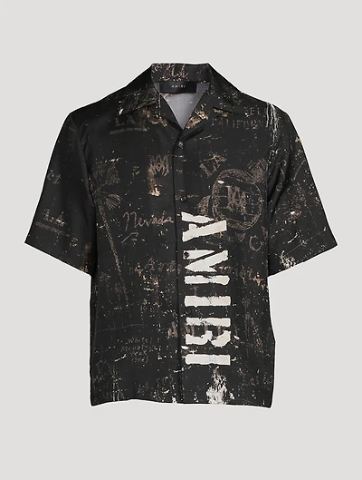 Army Stencil Camp Shirt