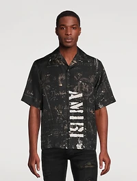 Army Stencil Camp Shirt