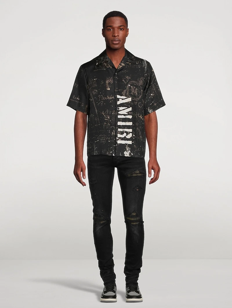 Army Stencil Camp Shirt