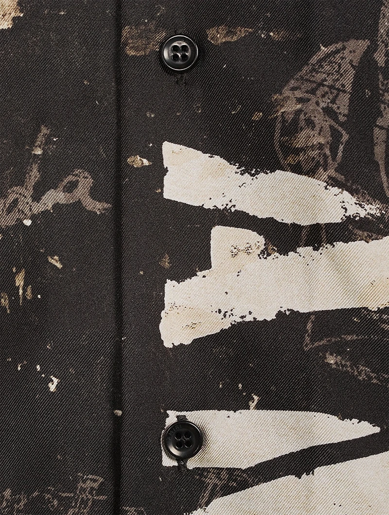 Army Stencil Camp Shirt