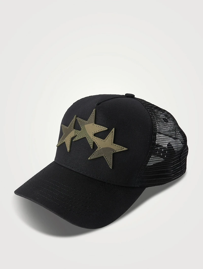 Three Star Trucker Hat