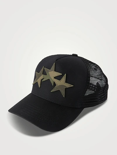 Three Star Trucker Hat