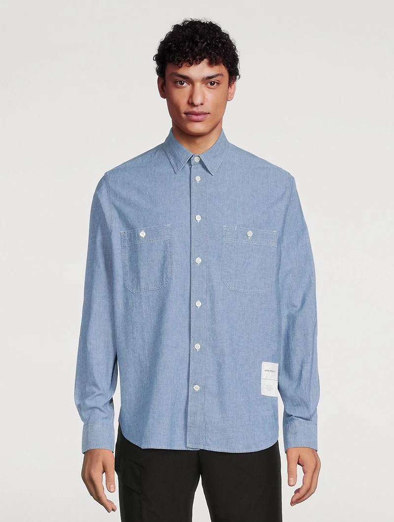 Silas Chambray Tab Series Shirt