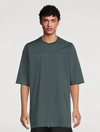 Grid Crewneck T-Shirt