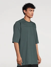Grid Crewneck T-Shirt