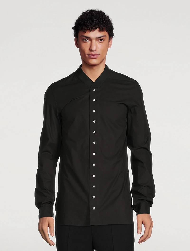 Faun Snap-Collar Shirt