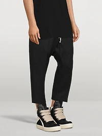 Drawstring Cropped Pants