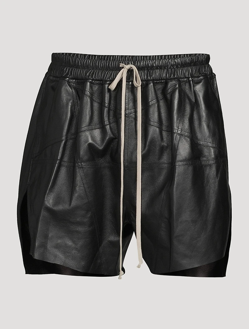 Strobe Penta Leather Boxer Shorts