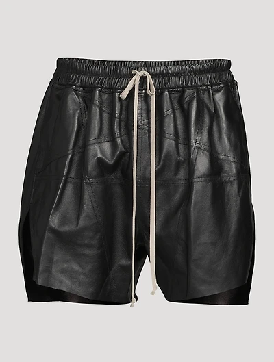Strobe Penta Leather Boxer Shorts