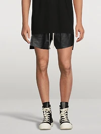 Strobe Penta Leather Boxer Shorts