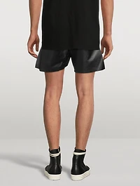 Strobe Penta Leather Boxer Shorts