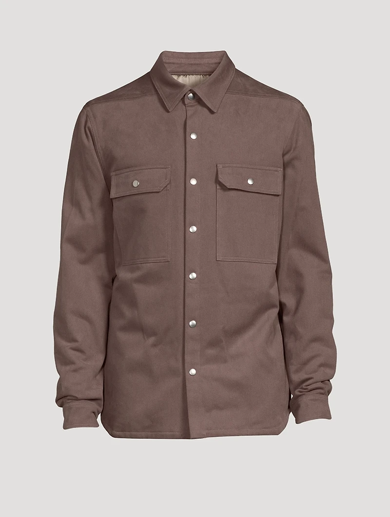Strobe Heavy Cotton Flannel Outershirt
