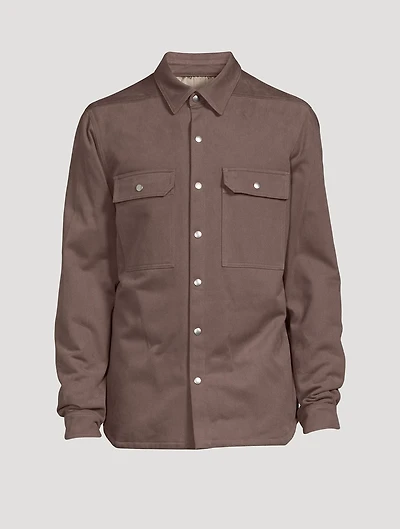 Strobe Heavy Cotton Flannel Outershirt