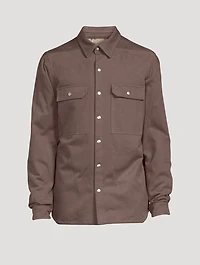 Strobe Heavy Cotton Flannel Outershirt