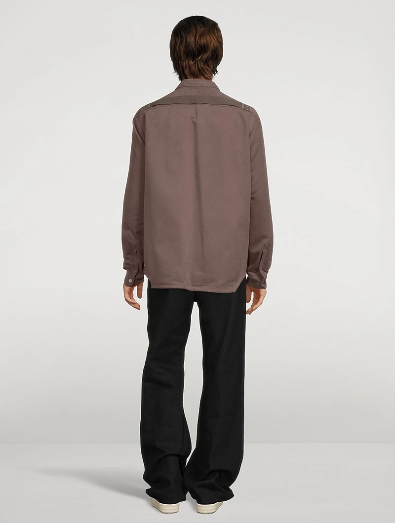 Strobe Heavy Cotton Flannel Outershirt