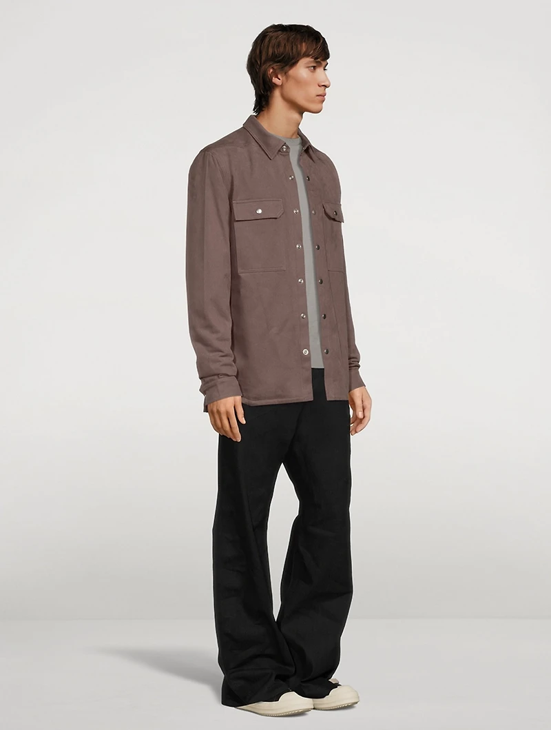 Strobe Heavy Cotton Flannel Outershirt