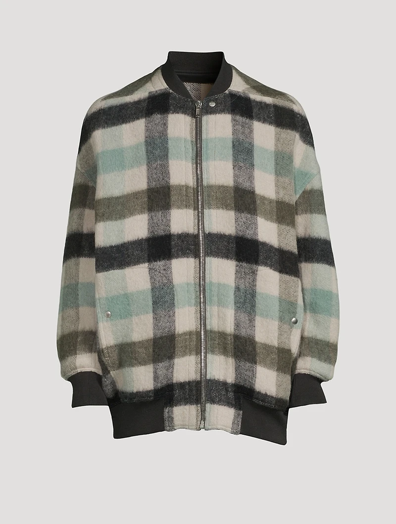 Strobe Jumbo Peter Alpaca Wool Jacket