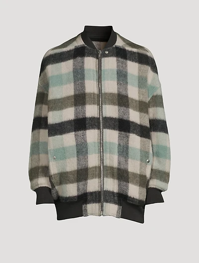 Strobe Jumbo Peter Alpaca Wool Jacket