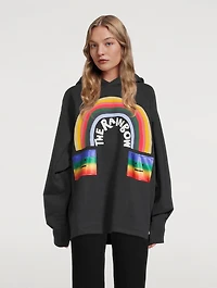 Hoodie Rainbow Print